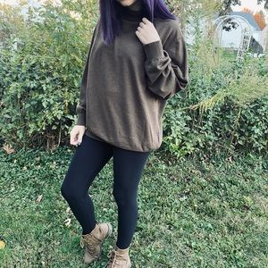 Brown oversized sweater